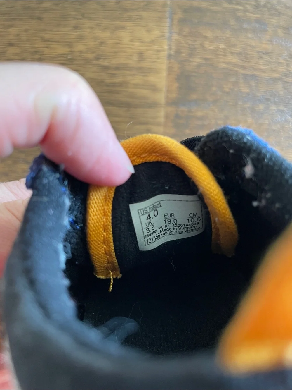 Vans Colorblock Crib Shoe
